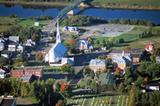 Site patrimonial de Saint-Joseph-de-Beauce. Vue aérienne