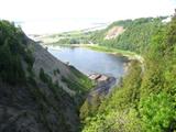 Site patrimonial de la Chute-Montmorency. Vue d'ensemble