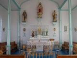 Chapelle Sainte-Anne-de-l'Île-Providence. Vue intérieure