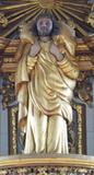Sculpture (Le Bon Pasteur). Vue générale
