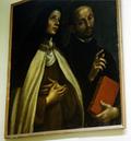 Peinture (Sainte Thérèse d'Avila et saint Ignace)
