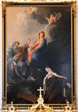 Peinture (La Vision de sainte Thérèse d'Avila). Vue générale