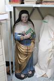 Sculpture (Sainte Anne). Vue générale
