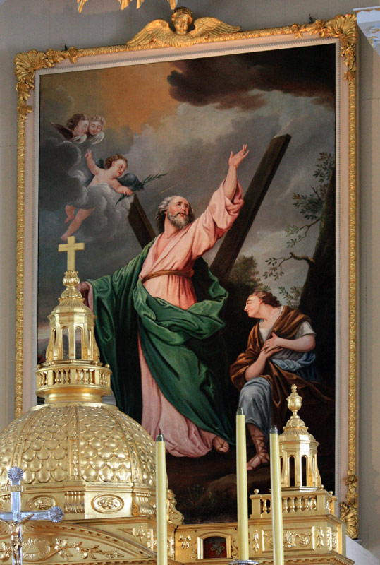 Peinture Le Martyre de saint Andr R pertoire du Peinture Le Martyre de saint Andr R pertoire du