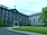 Grand Séminaire de Montréal. Vue d'angle façade