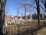 Cimetière de l'Hôpital général de Québec. Vue d'ensemble