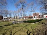 Cimetière de l'Hôpital général de Québec. Vue d'ensemble