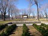 Cimetière de l'Hôpital général de Québec. Vue d'ensemble