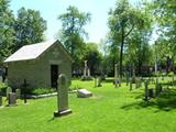 Cimetière de l'Hôpital général de Québec. Vue d'ensemble