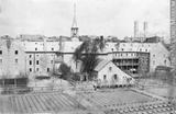 Jardin potager, couvent des Soeurs Grises, rue d'Youville, Montréal, QC, 1867 / William Notman (1826-1891)