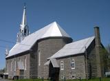 Église de Sainte-Anne-de-Sorel. Vue arrière