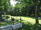 Site patrimonial du Cimetière-de-Saint-Pierre-de-la-Rivière-du-Sud. Vue d'ensemble