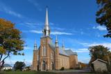 Église de Saint-Louis-de-Kamouraska. Vue d'angle