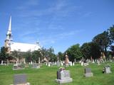 Cimetière Saint-Louis-de-Kamouraska. Vue d'ensemble