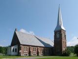 Église Bishop Stewart of the Holy Trinity. Vue latérale