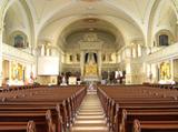 Église de Sainte-Jeanne. Vue intérieure