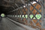 Pont de Routhierville. Vue du mur nord, intérieur du pont