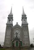 Église de Saint-Casimir. Vue avant