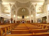 Église de Saint-Casimir. Vue intérieure