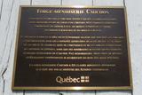 Plaque de la forge-menuiserie Cauchon