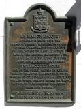 Plaque de la maison François Jacquet dit Langevin. Vue avant