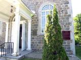 Plaque de l'église anglicane de St. Stephen. Vue d'ensemble