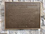 Plaque de l'église Saint-Charles-Borromée de Grondines