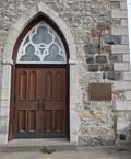 Plaque de l'église Saint-Charles-Borromée de Grondines