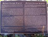 Plaque de la maison George-Bryson. Vue avant