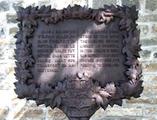 Plaque de l'église Saint-Joseph-de-la-Pointe-Lévy. Vue avant