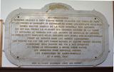 Plaque de la fin de la Première Guerre Mondiale