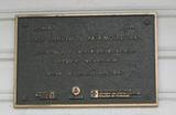 Plaque du Prix annuel du patrimoine 1991