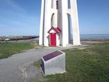 Plaque du phare de Pointe-au-Père. Vue d'ensemble
