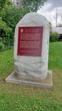 Plaque de la bataille d'Odelltown. Vue générale