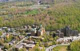 Site du patrimoine du Mont-Royal. Vue aérienne