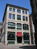 Magasin-entrepôt Bourgouin-et-Duchesneau. Vue avant