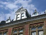 Centre d'histoire de Montréal. Détail. Vue avant
