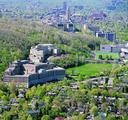 Campus de l'Université de Montréal. Vue aérienne