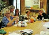 Cours de crochet. Cercle de Fermières de Saint-Augustin (Saint-Augustin-de-Desmaures)