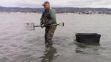 Attirail de Marcellin Landry pour la pêche au large, Banc de Saint-Omer (Carleton-sur-Mer) - avril 2017