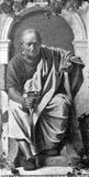 Quintus Horatius Flaccus par Anton von Werner (1843-1915). 