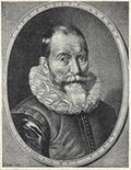 Willem Janszoon Blaeu, cartographe néerlandais, portrait par Jeremias Falck