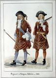 Régiment de Carignan-Salières. Régiment de Carignan-Salières - 1665 / A. d' Auriac - 1932, Vue aérienne