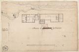 Plan de la Brasserie du Roy annexée au premier palais de l'Intendant. Anonyme, 1686.