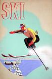 Couillard, Roger. Ski, Affiche, Roger Couillard
Collection Robert Couillard