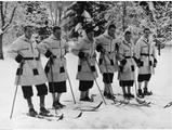 Pangman, Harry. Équipe canadienne de ski aux Jeux olympiques d'Allemagne, 1936