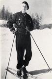 Douglas, Percy. Percy Douglas en ski, 1942