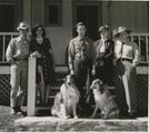 Clouthier, Raoul. Famille Clouthier, 1945, Sun Valley, Val-Morin