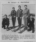Club de ski Élan. Club de ski Élan 1948